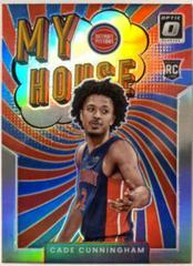 Cade Cunningham [Holo] #16 Basketball Cards 2021 Panini Donruss Optic My House Prices