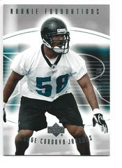Jorge Cordova #239 Football Cards 2004 Upper Deck Foundations Prices