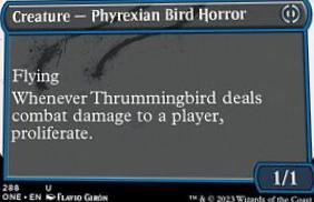 Thrummingbird #288 Magic Phyrexia: All Will Be One