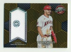 Mike Trout [Gold] #TCA-MT Baseball Cards 2023 Topps Chrome Authentics Relics Prices
