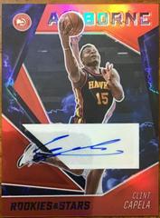 Clint Capela [Red] Basketball Cards 2020 Panini Chronicles Airborne Signatures Prices
