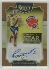 Rafael Santos Borre [Copper] Soccer Cards 2016 Panini Select Emerging Star Signatures Prices