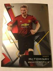 Scott McTominay Soccer Cards 2018 Finest UEFA Champions League Prices
