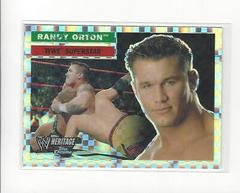 Randy Orton [Xfractor] #47 Wrestling Cards 2006 Topps Heritage Chrome WWE Prices