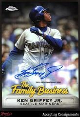 Ken Griffey Jr. [Autograph] #FBC-1 Baseball Cards 2019 Topps Chrome the Family Business Prices