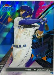 Whit Merrifield [Purple Aqua Vapor Refractor] #3 Baseball Cards 2021 Topps Finest Prices