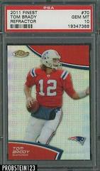 Tom Brady [Refractor] #70 Football Cards 2011 Topps Finest Prices