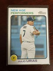 Julio Urias Baseball Cards 2022 Topps Heritage New Age Performers Prices