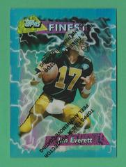 Jim Everett [Refractor] #173 Football Cards 1995 Topps Finest Boosters Prices