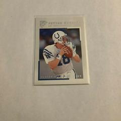 Peyton Manning [Player's Private Issue] #125 Football Cards 2000 Topps Gallery Prices