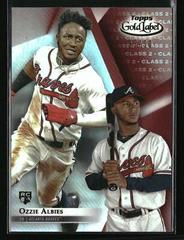 Ozzie Albies [Class 2 Red] Baseball Cards 2018 Topps Gold Label Prices