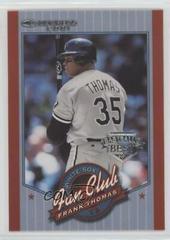 Frank Thomas [Baseball's Best Silver] #207 Baseball Cards 2001 Donruss Prices