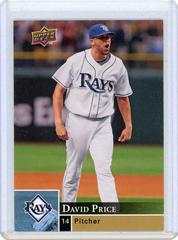 David Price [White Uniform] #401 Baseball Cards 2009 Upper Deck Prices