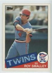 Roy Smalley #108T Baseball Cards 1985 Topps Traded Prices