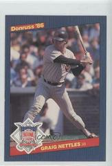 Graig Nettles #6 Baseball Cards 1986 Donruss All Stars Prices