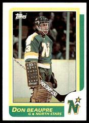 Don Beaupre Hockey Cards 1986 Topps Prices