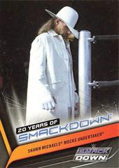 Shawn Michaels Mocks Undertaker #SD-23 Wrestling Cards 2019 Topps WWE 20 Years of SmackDown Live Prices