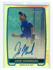 Jake Marisnick [Autograph Refractor] Baseball Cards 2012 Bowman Chrome Prospects Prices