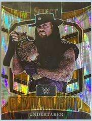 Undertaker [Silver Prizm] Wrestling Cards 2022 Panini Select WWE Championship Prices