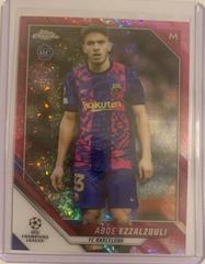 Abde Ezzalzouli [Pink Mini Diamond Refractor] #165 Soccer Cards 2021 Topps Chrome UEFA Champions League Prices