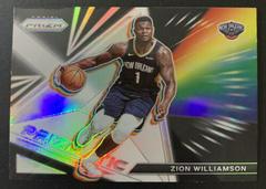 Zion Williamson [Silver Prizm] #5 Basketball Cards 2021 Panini Prizm Prizmatic Prices