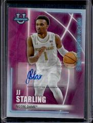 JJ Starling [Autograph] #NN-8 Basketball Cards 2022 Bowman University Best Neon Neophytes Prices
