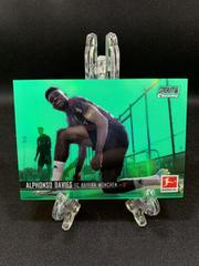 Alphonso Davies [Green Refractor] #84 Soccer Cards 2021 Stadium Club Chrome Bundesliga Prices