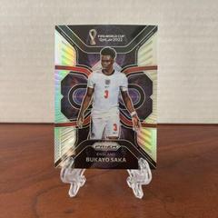 Bukayo Saka [Silver] Soccer Cards 2022 Panini Prizm World Cup Phenomenon Prices