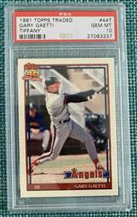 Gary Gaetti Baseball Cards 1991 Topps Traded Tiffany Prices