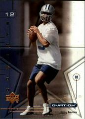 Tony Banks #25 Football Cards 2001 Upper Deck Ovation Prices