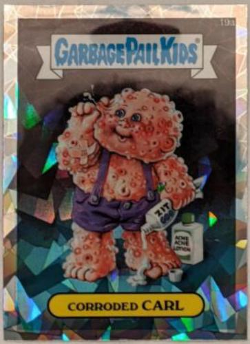 Corroded CARL [Atomic] #19a 2013 Garbage Pail Kids Chrome