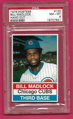 Bill Madlock [Hand Cut] #100 Baseball Cards 1976 Hostess Prices