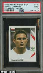 Frank Lampard Soccer Cards 2006 Panini World Cup Germany Sticker Prices