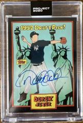 Derek Jeter [Autograph] Baseball Cards 2020 Topps Project 2020 Prices