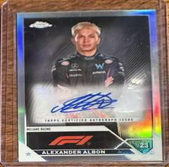Alexander Albon #CAC-AA Racing Cards 2023 Topps Chrome Formula 1 Autograph Prices