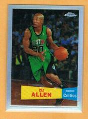 Ray Allen [Refractor] #9 Basketball Cards 2007 Topps Chrome Prices
