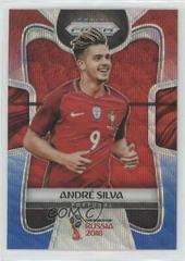 Andre Silva [Red & Blue Wave] Soccer Cards 2018 Panini Prizm World Cup Prices