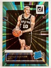 Jeremy Sochan [Green Laser] #209 Basketball Cards 2022 Panini Donruss Prices