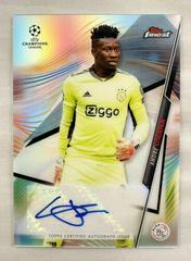 Andre Onana [Red Wave Refractor] Soccer Cards 2020 Topps Finest UEFA Champions League Autographs Prices