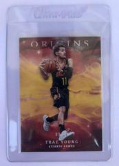 Trae Young [Gold] #8 Basketball Cards 2019 Panini Origins Prices