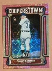 Sparky Anderson [Pink Fireworks] #CT14 Baseball Cards 2023 Panini Donruss Cooperstown Prices