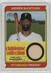 Andrew McCutchen Baseball Cards 2023 Topps Heritage Clubhouse Collection Relics High Number Prices