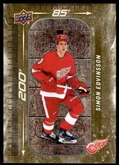 Simon Edvinsson [Gold] Hockey Cards 2023 Upper Deck 200' x 85' Prices