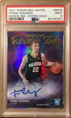 Franz Wagner [Hyper Gold] #RI-FW Basketball Cards 2021 Panini Hoops Rookie Ink Autographs Prices