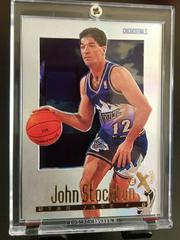 John Stockton [Credentials] #75 Basketball Cards 1996 Skybox E-X2000 Prices