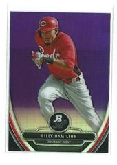Billy Hamilton [Purple Refractor] #9 Baseball Cards 2013 Bowman Platinum Chrome Prospects Prices