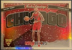 Dalen Terry [Winter Holo] Basketball Cards 2022 Panini Hoops Rookie Greetings Prices