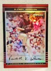 Randy Johnson [Refractor] #105 Baseball Cards 2002 Bowman Chrome Prices