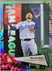 Mookie Betts [Coral] #33 Baseball Cards 2022 Topps X Naturel 1952 Prices