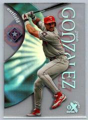 Juan Gonzalez #11 Baseball Cards 1999 Skybox EX Century Prices